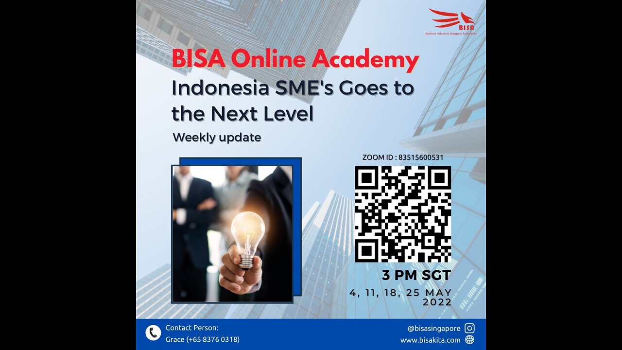 Indonesia Snacks SME's Goes to the Next Level (Weekly Update)