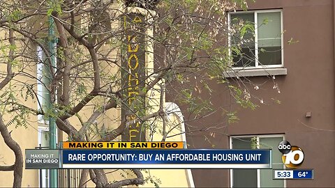 Rare opportunity: Buy an affordable housing unit