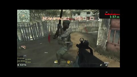 MW3 Survival Mission Wave 10 - 7:39.98