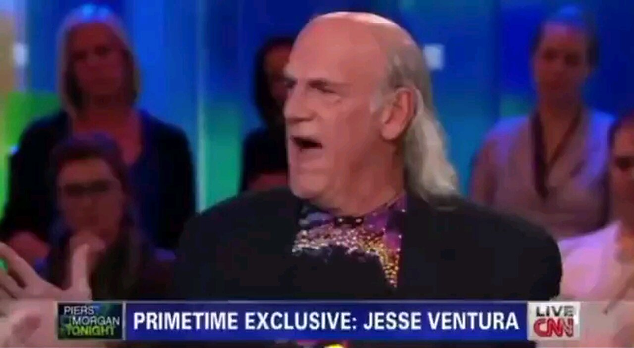 Piers Morgan straight 2 a commercial break when Jesse Ventura started dropping truth bombs about 911