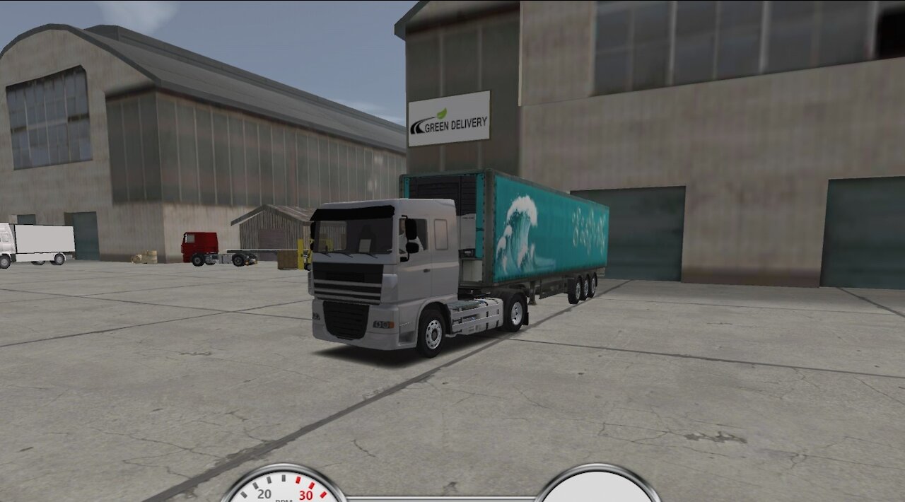 American euro truck evolution simulator F HD New container(GAME)Play---FH