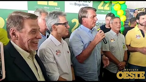 Bolsonaro sobre 2º turno: "Estamos empatados e vamos virar"