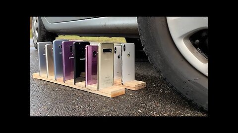 Many Samsung Galaxy vs iPhones vs CAR