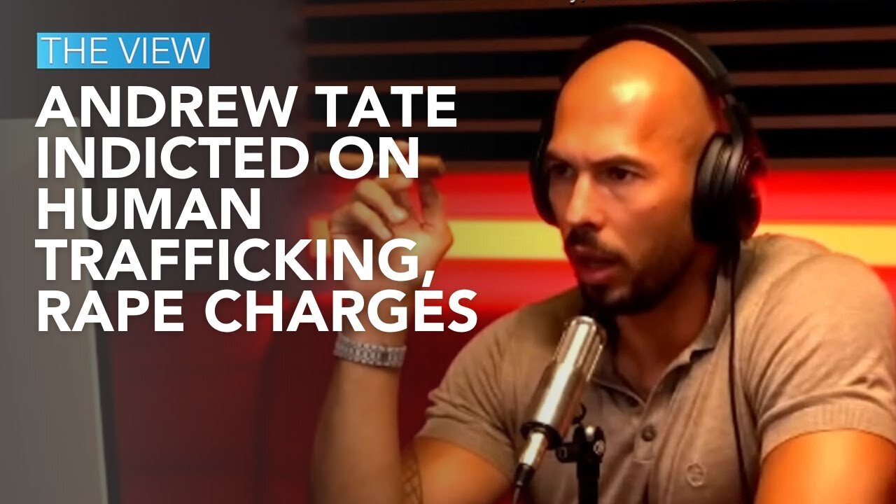 Andrew Tate speaks out after being charged with human trafficking, rape and sexual exploitation