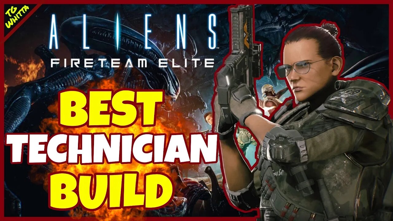 Aliens Fireteam Elite - Best End Game Technician Build | UNSTOPPABLE Turret + UNLIMITED Debuff