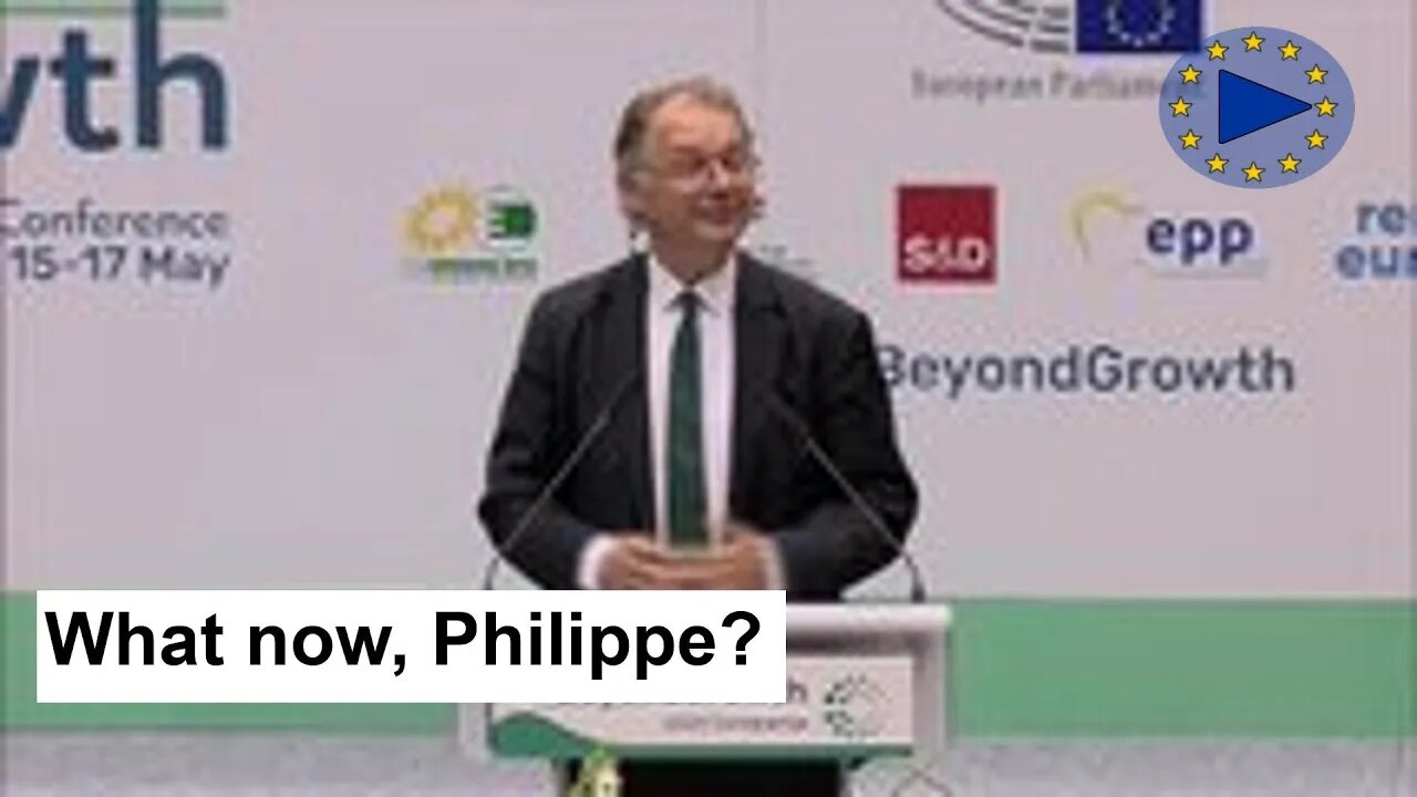 Philippe Lamberts Beyond Growth 2023 Conference Opening in Brussels