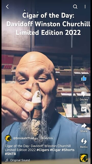 Cigar of the Day: Davidoff Winston Churchill Limited Edition 2022 #Cigars #Cigar #Shorts #SNTB
