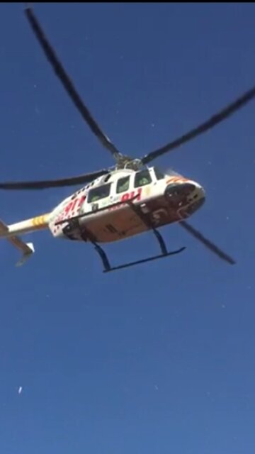 Beautifully captured departs helicopter!