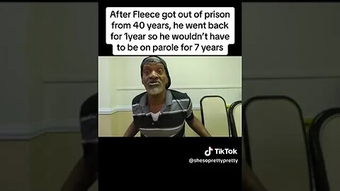 Fleece Johnson(bootywarrior) went back a year so he wouldn't do 7 years on parole