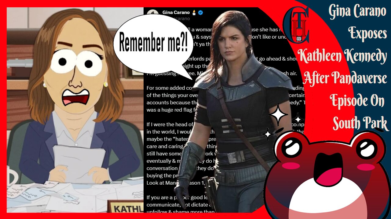 South Park Mocks Kathleen Kennedy, Disney Diversity Efforts; Gina Carano Reacts