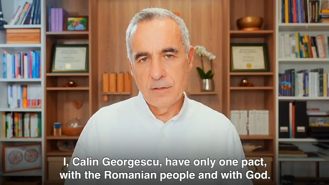 Pres. candidate Georgescu: Corrupt system in Romania made a pact with the devil