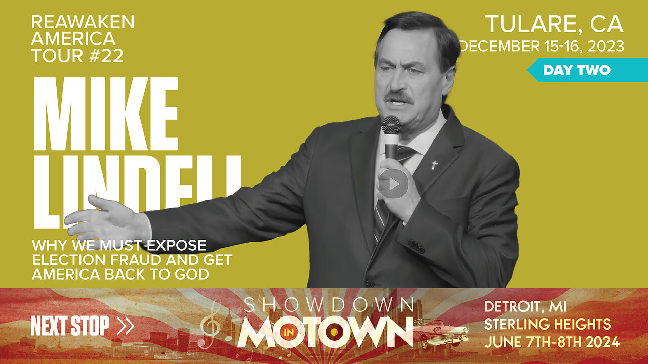 ReAwaken America Tour | Mike Lindell | Why We Must Expose Election Fraud and Get America Back to God