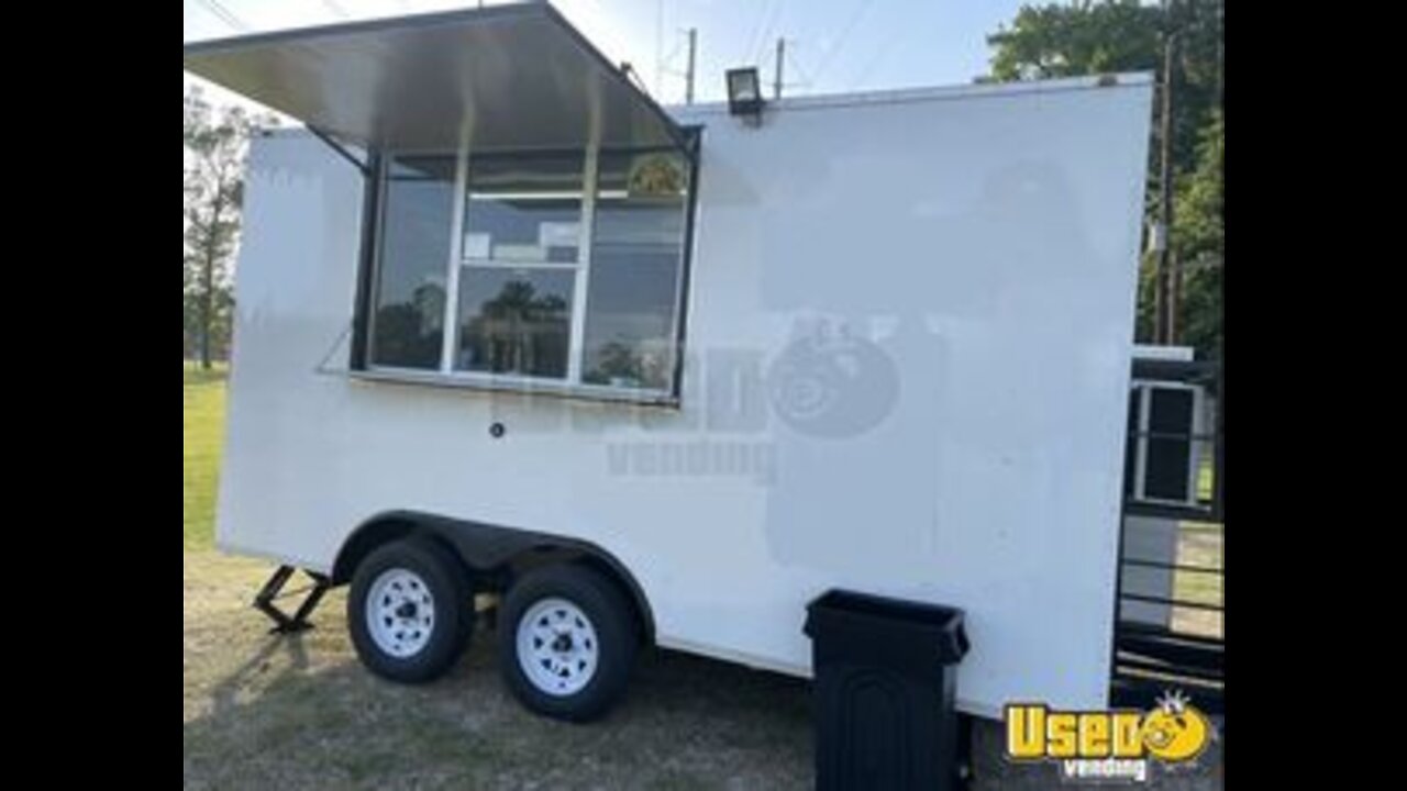 Turnkey Barely Used 2021 - 8' x 14' Mobile Kitchen Food Trailer for Sale in Texas