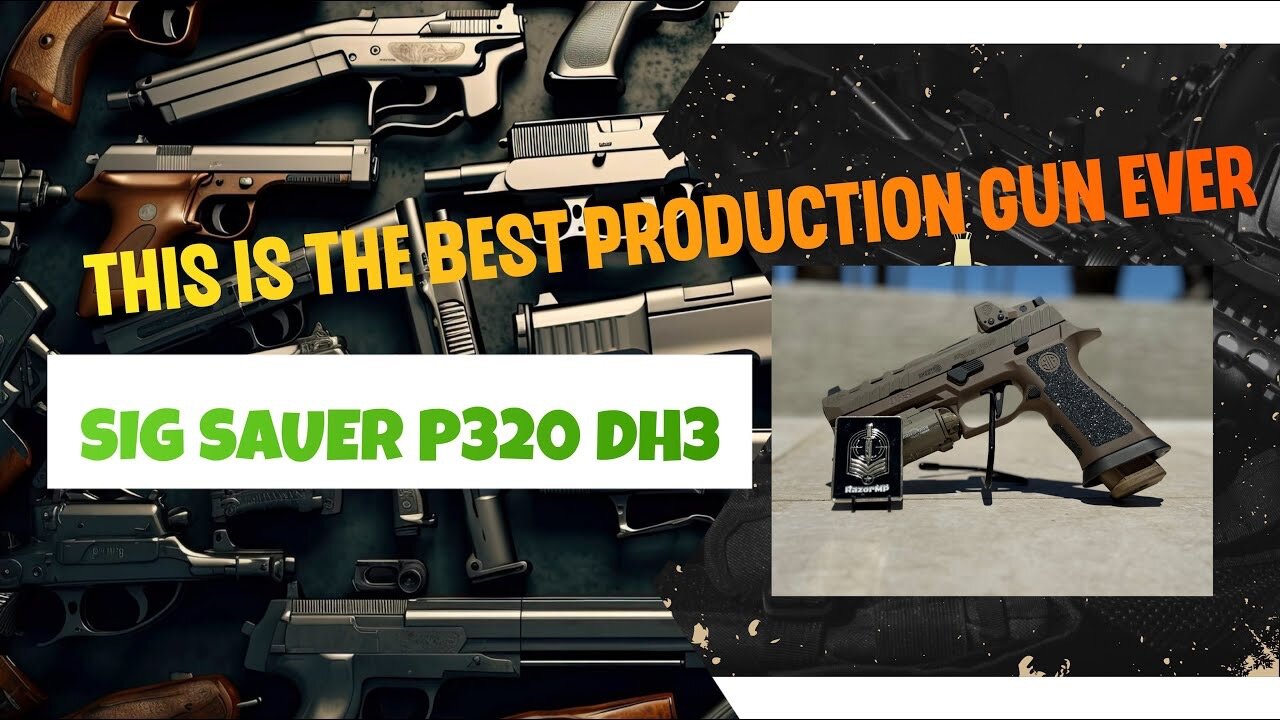 🔥 Discover the unparalleled performance of the Sig Sauer P320-XFIVE DH3 in my latest review!