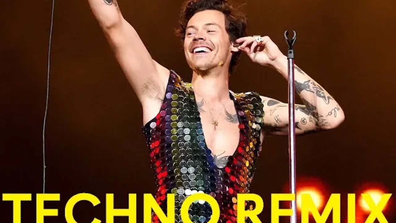 It's Shania Twain, but it's Harry Styles, but it's a techno version instead