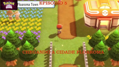 POKEMON SHINING PEARL EP 5 CIDADE FLOAROMA