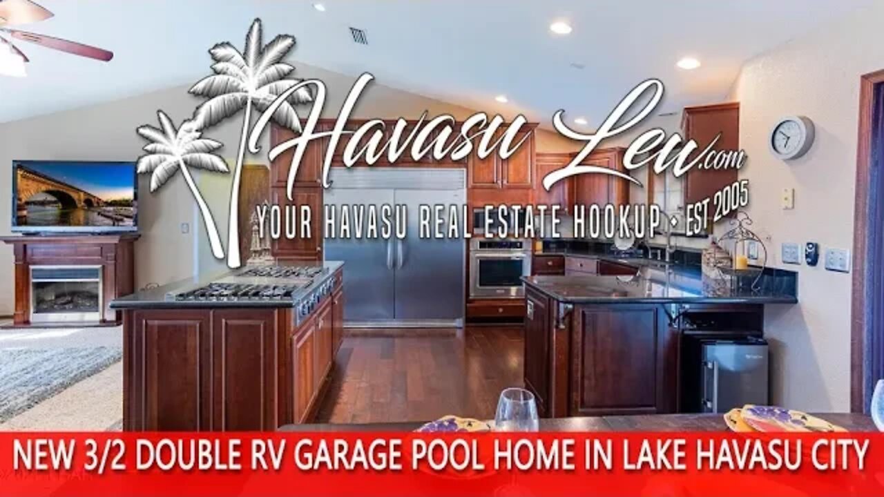 Lake Havasu Pool Home with Double RV Garage - NEW PRICE - 2181 Constellation Ln MLS 1023594