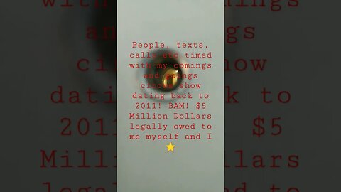 can I get out of here in some peace, pls? crazy stuff kicking off in 2011! BAM! $5 mil owed 2 me.