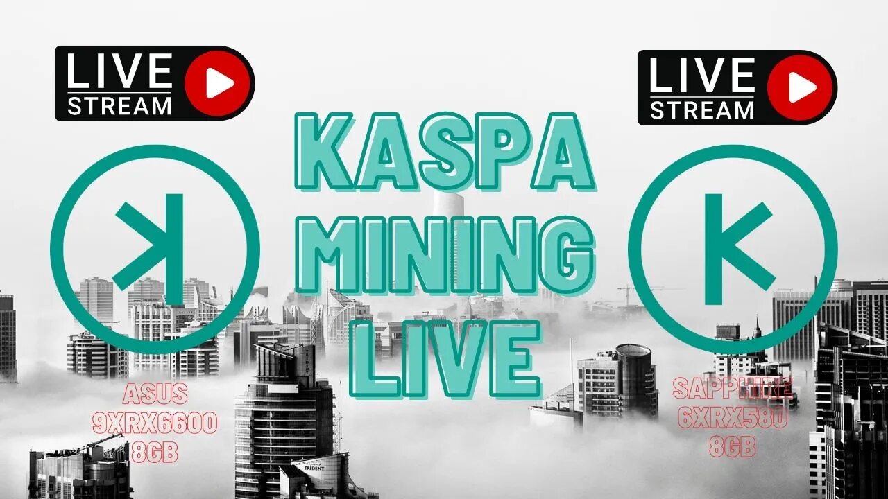 KASPA Mining LIVE #crypto #gpumining