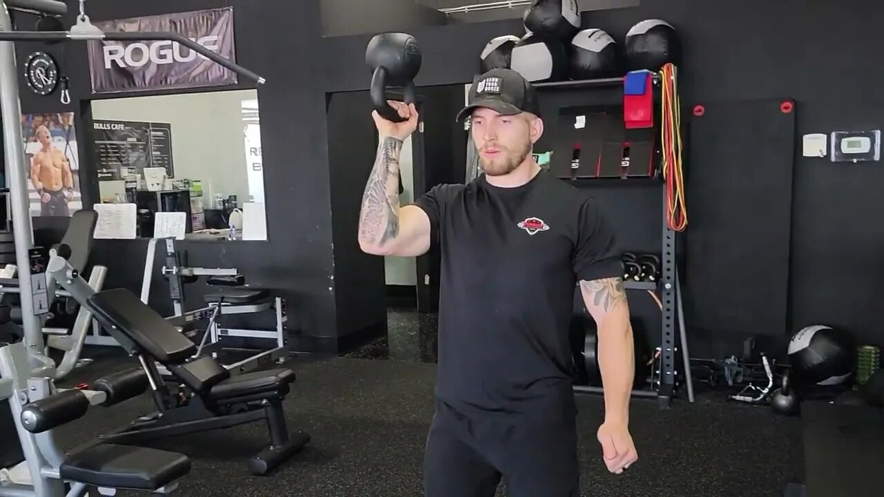 Bottoms Up 90° Kettlebell Walk