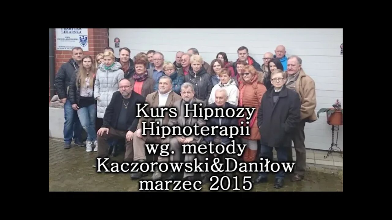 PROFESJONALNY KURS HIPNOZY I HIPNOTERAPII - PRACA Z PODŚWIADOMOŚCIĄ I ŚWIADOMOŚCIĄ /2015© TV IMAGO