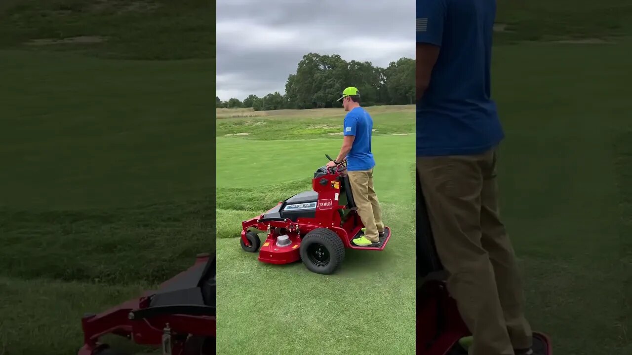 Electric GrandStand on Back Yard Golf Course