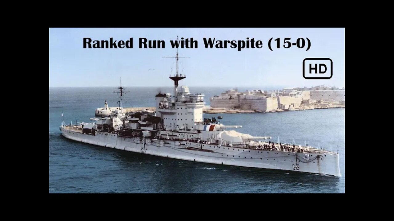 #wowsl #wows #legends Sunday Special: 15-0 run through Ranked Battles with Warspite