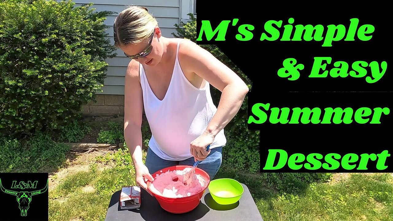 M's Simple and Easy Summer Dessert