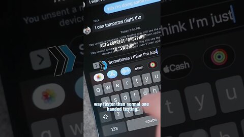 Stop Sleeping On This iPhone Keyboard Feature! #shorts
