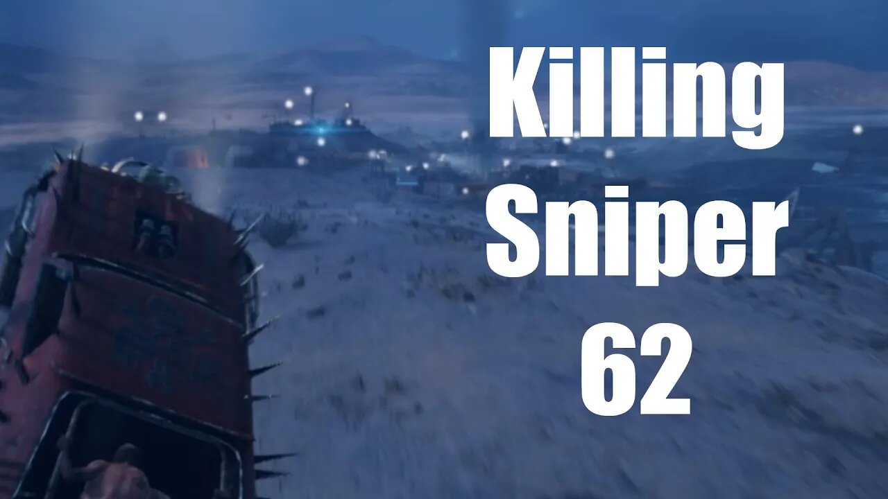 Mad Max Killing Sniper 62