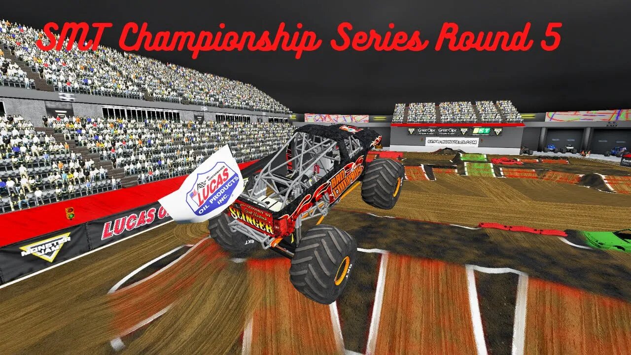 SMT Championship Series Round 5 BeamNG.Drive Monster Jam #BeamNGDriveMonsterJam