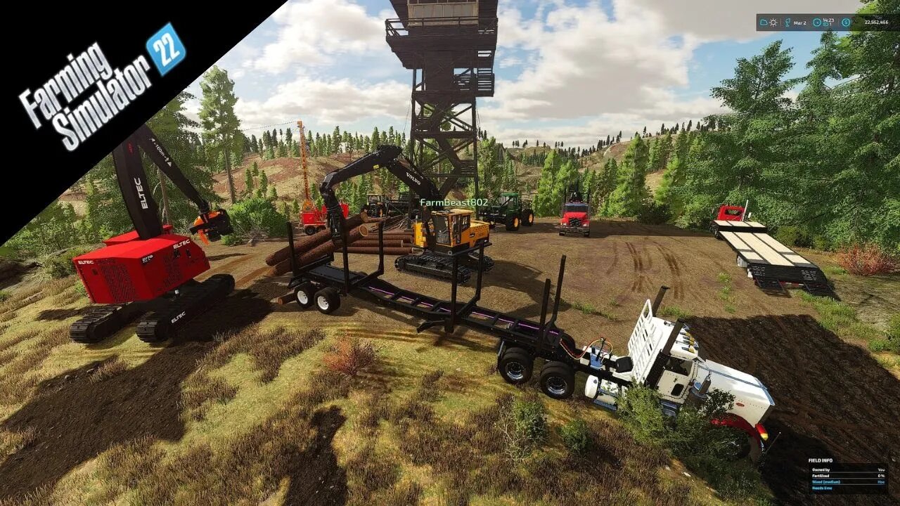 🔴 LIVE | Farming Simulator 22 | Logging Patreon