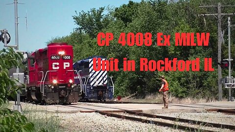 CP 4008 Ex MILW Unit, Rockford to Davis Junction and back