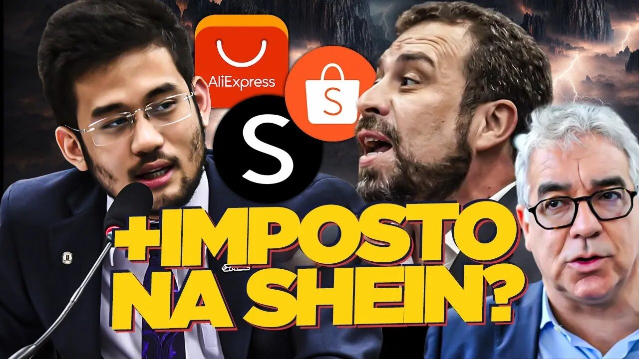 Debate com PETISTAS e BOULOS: querem TAXAR as COMPRINHAS da SHEIN!