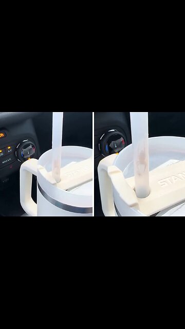 Little spider chills out in Stanley's straw