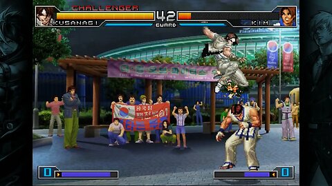 The King of Fighters 2002: Unlimited Match - Kusanagi vs Kim - No Commentary 4K