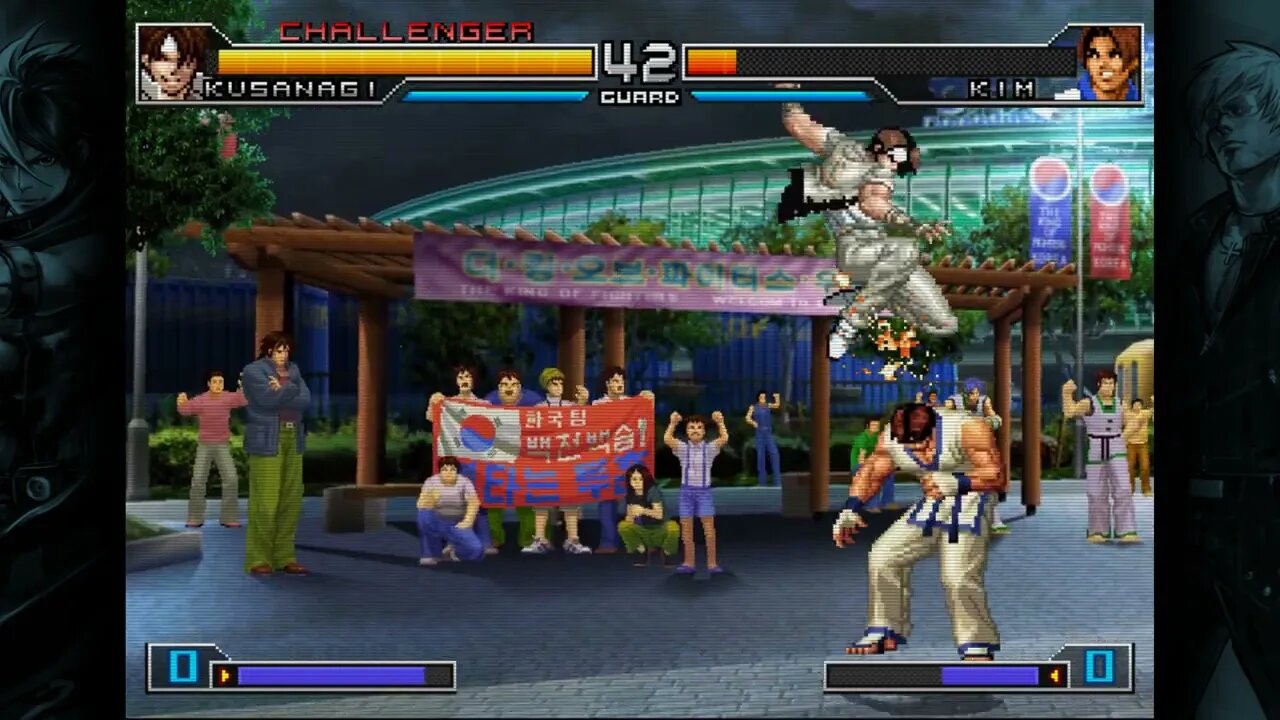 The King of Fighters 2002: Unlimited Match - Kusanagi vs Kim - No Commentary 4K