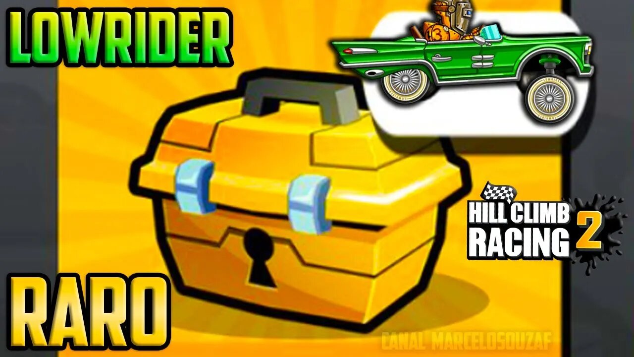 Baú Raro do Lowrider do Hill Climb Racing 2