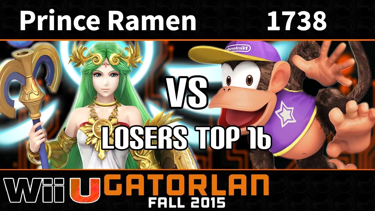 Gatorlan: Prince Ramen (Palutena) vs. 1738 (Diddy) - Losers Top 16