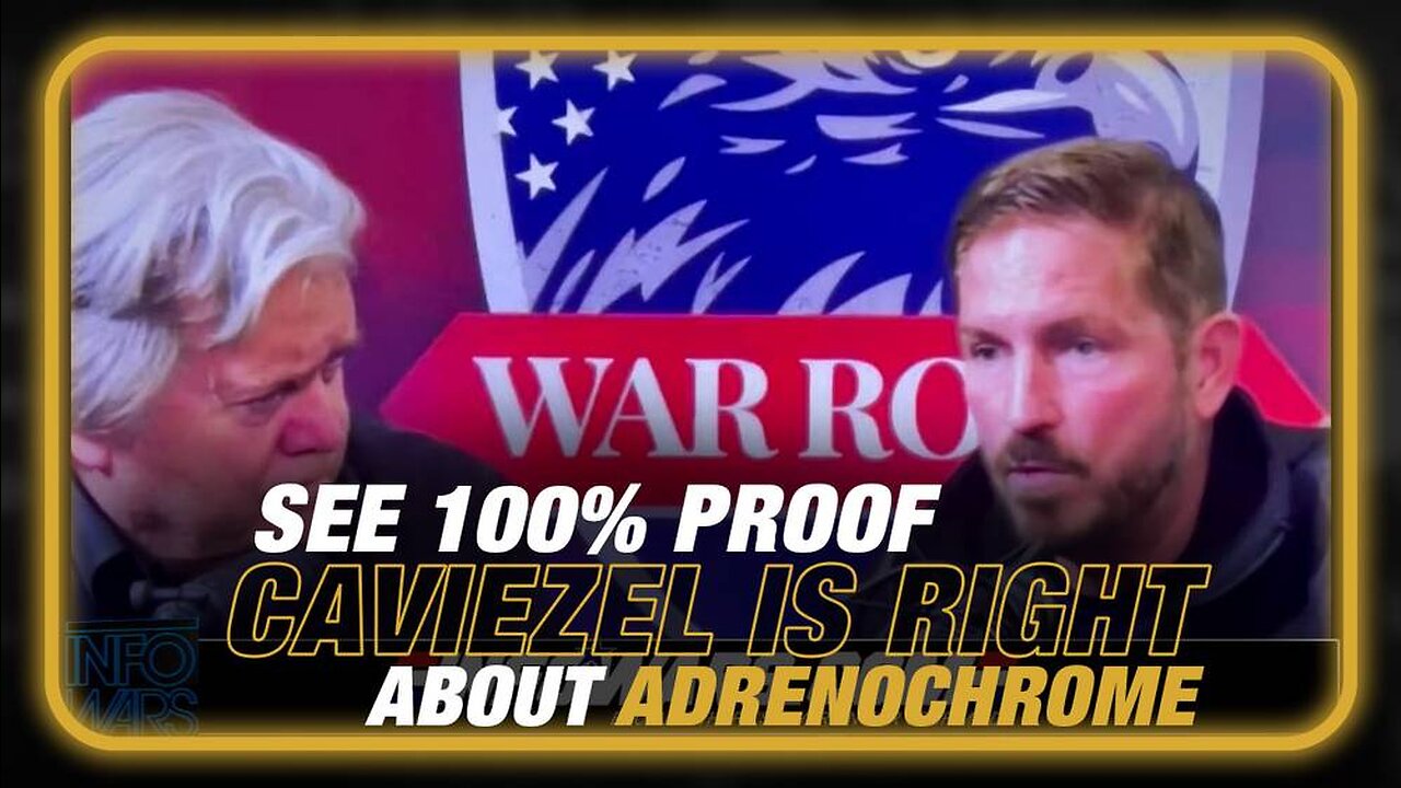 See 100% Proof that Jim Caviezel is Right About Adrenochrome- Alex Jones