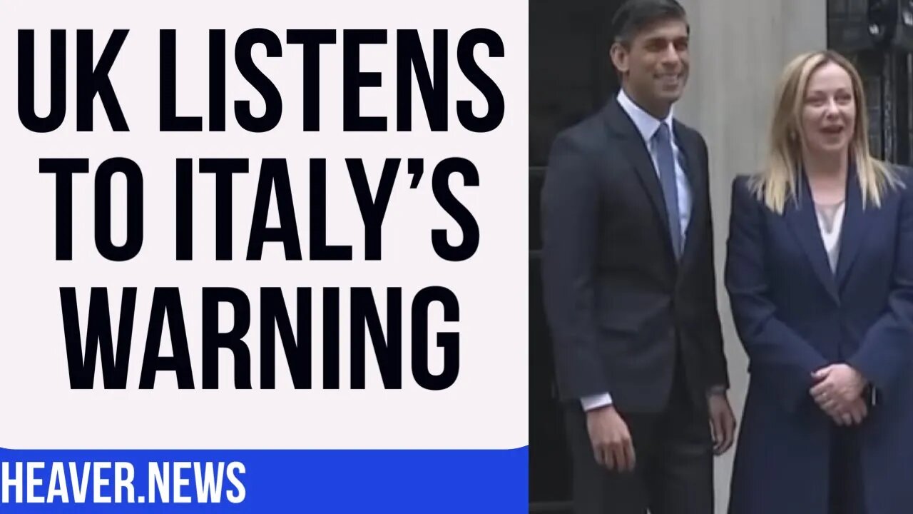 Italy's Stark Warning ALARMS UK