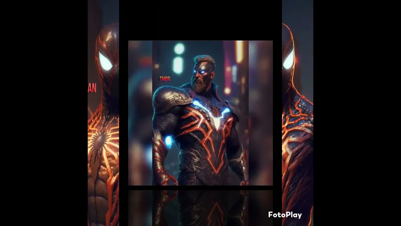 'Hellfire' Superheroes - AI Artwork