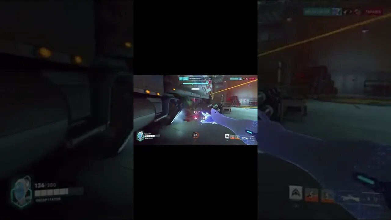 Overwatch 2 - Echo - A Bit Of Teamwork (Competitive - Role Queue) Xbox #shorts