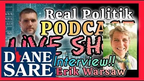 Diane Sare For US Congress! Special Guest and Interview! - Real Politik LIVE SHOW! Erik Warsaw