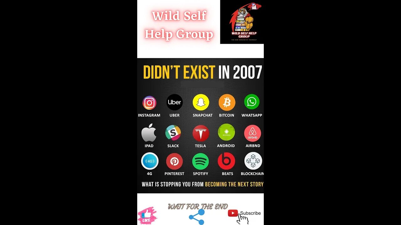 🔥Things that didn't exist in 2007🔥#shorts🔥#viralshorts🔥#motivation🔥#wildselfhelpgroup🔥