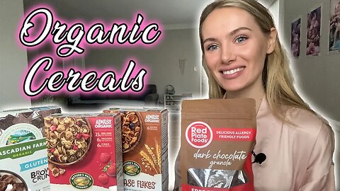 Organic Breakfast Cereals! I Try Them With You!