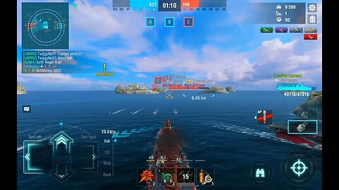 World Of Warships Blitz Gameplay