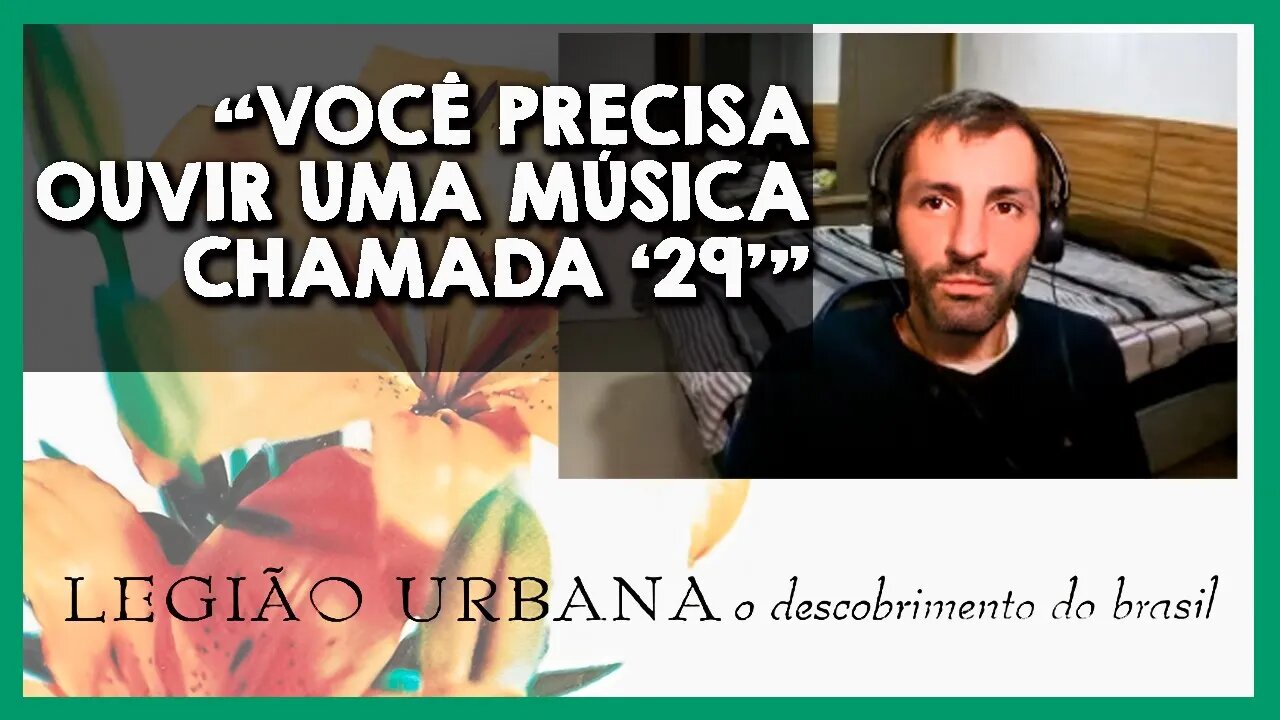 O Descobrimento do Brasil | Legião Urbana | Primeiras Impressões de @julioettore e Julliany Mucury