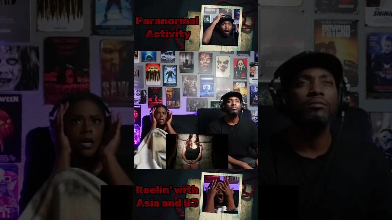 Paranormal Activity drops tomorrow!! #reels #shorts #ytshorts #paranormalactivity | Asia and BJ