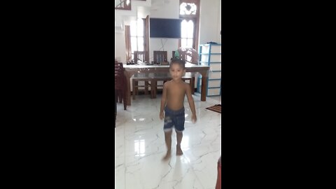 funny kid bowling